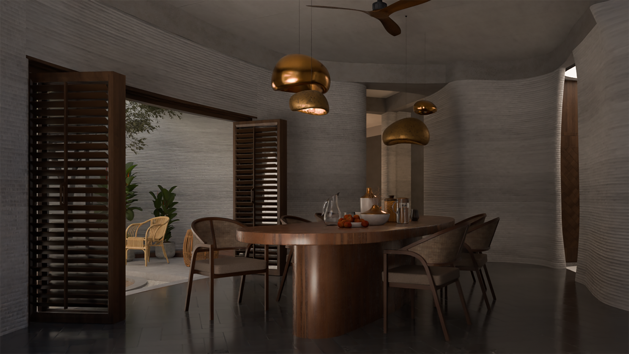 Dining room interior